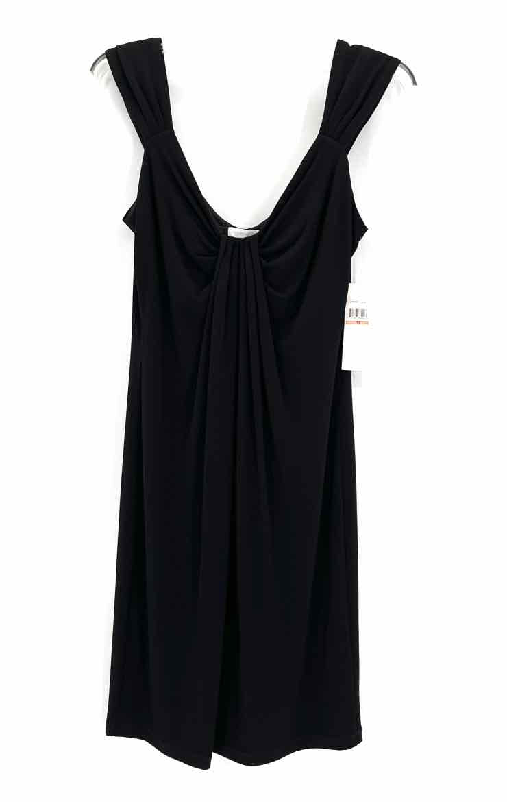 Size 12 LONDON TIMES Black Dress – Back by Popular Demand Consignment inc