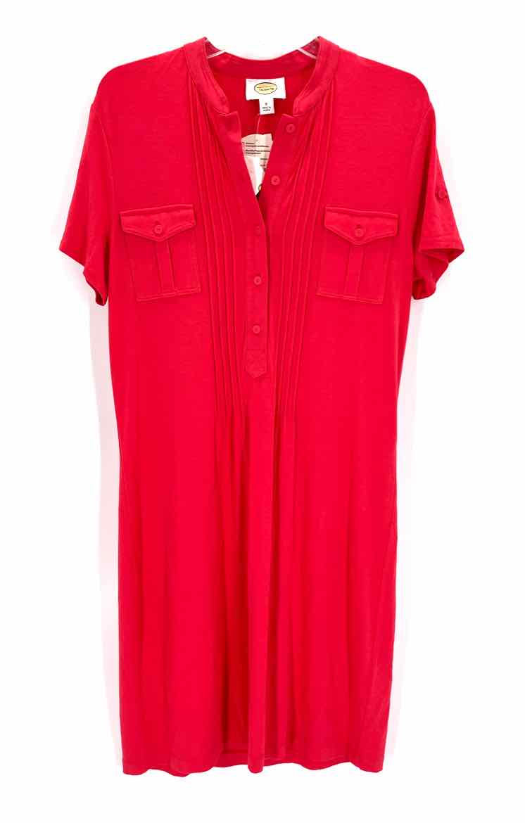 Size 8 Talbots Coral Dress – Back by Popular Demand Consignment inc