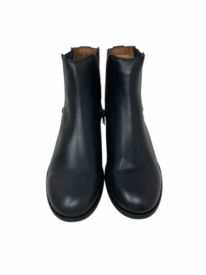 Shoe Size 8 Frye Black Leather Boots