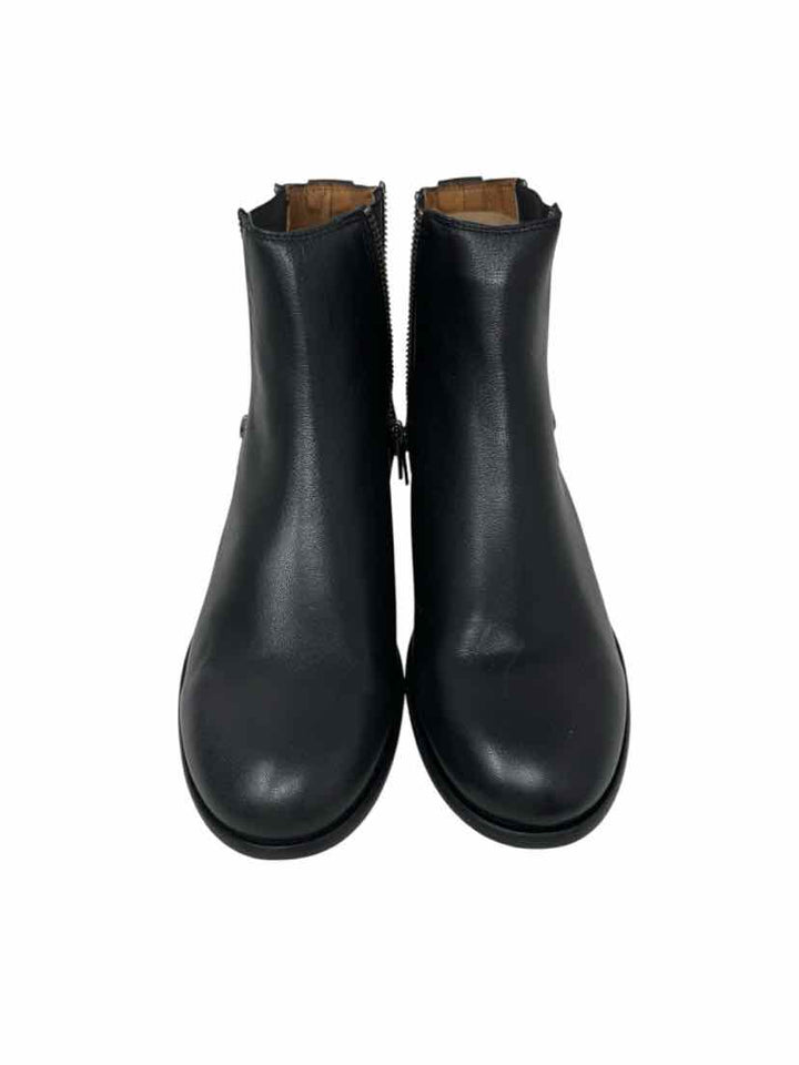 Shoe Size 8 Frye Black Leather Boots