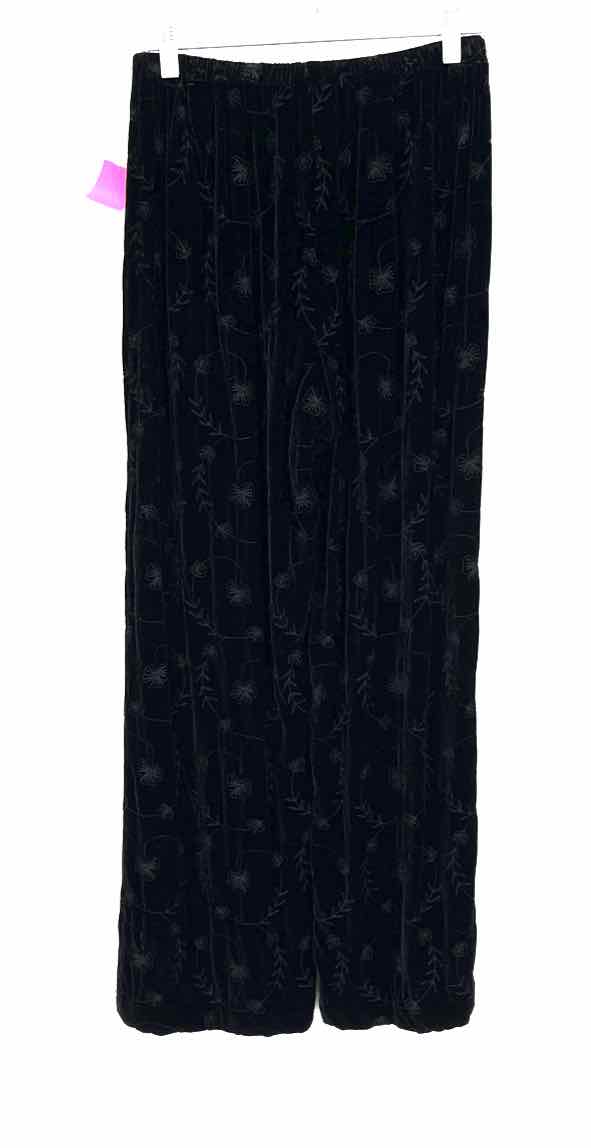 Size M Black Velour Pants