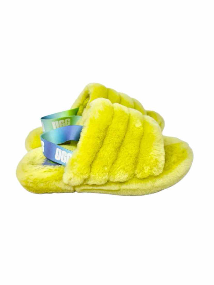 Shoe Size 5 Ugg Lime Green Sandals