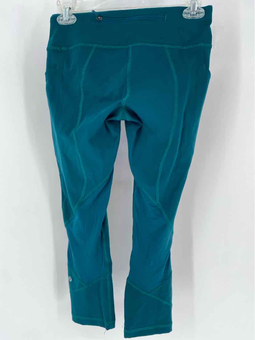 Size 4 Lululemon Green Leggings