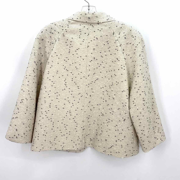 Size 12 Talbots Ivory Tweed 2 PC Dress