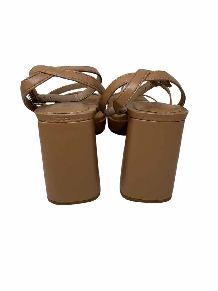 Shoe Size 10 BCBG Tan Sandals