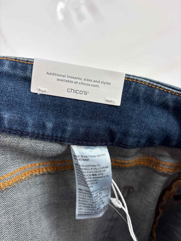 Size 12 Chico's Denim Jeans