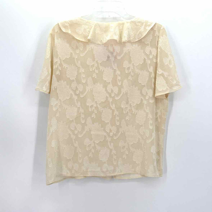 Size L PLEIONE Cream Shirt