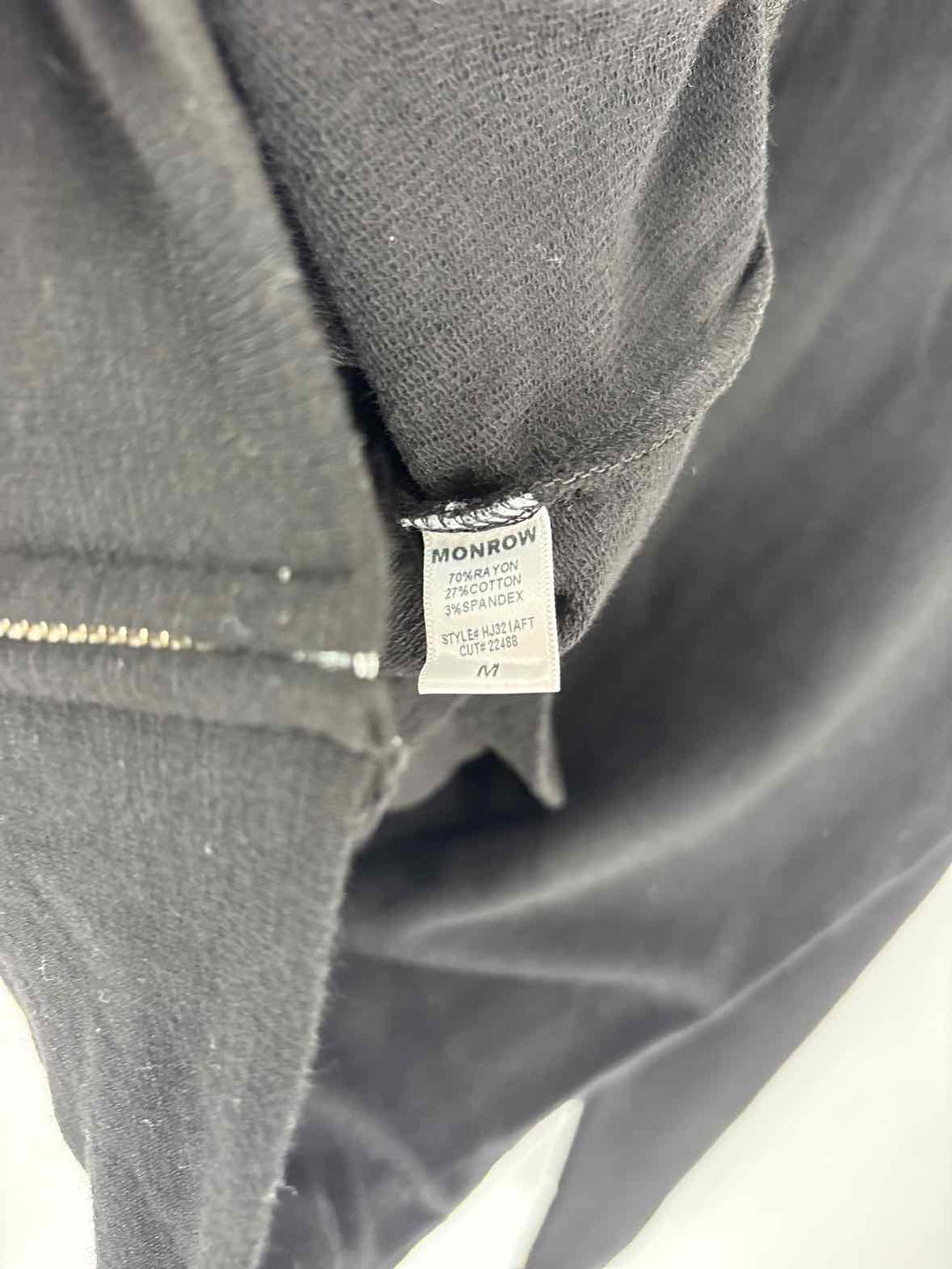 Size M MONROW Black Knit Cardigan