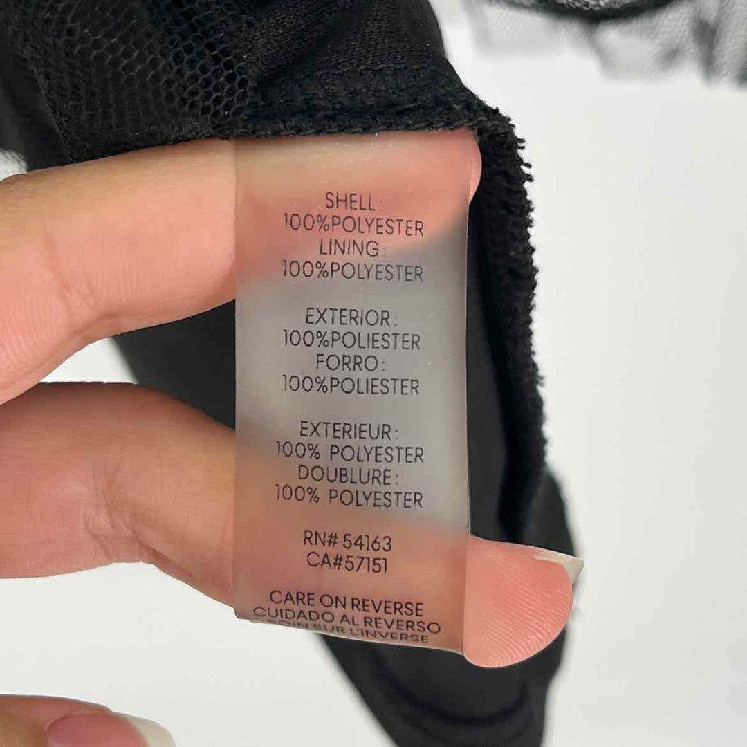 Size XL KARL LAGERFELD Black Skirt