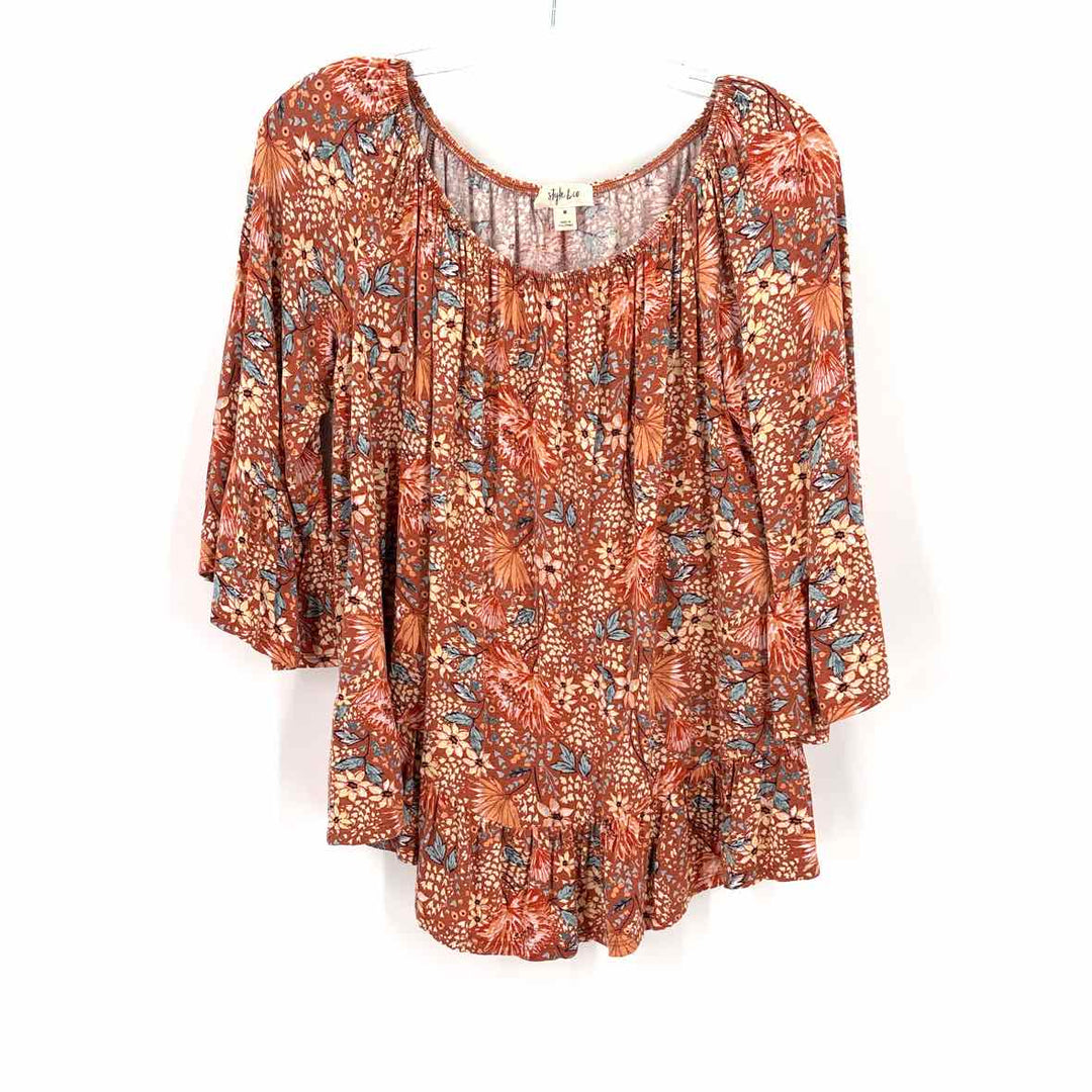 Size M Style & Co Rust Shirt