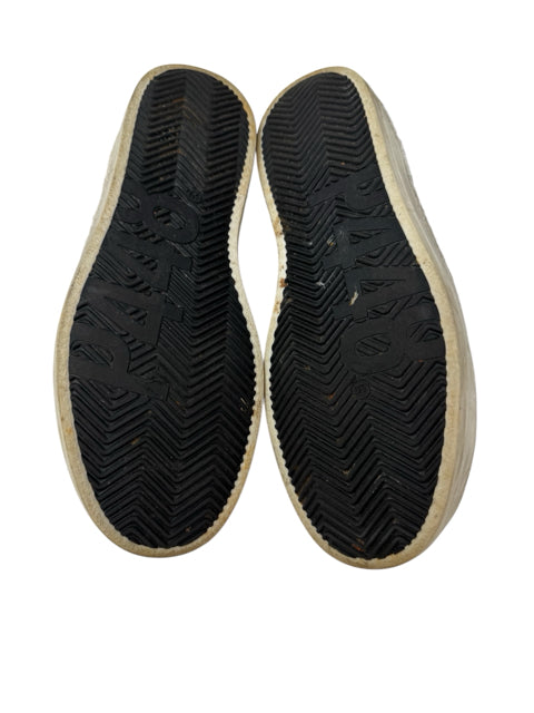 Shoe Size 38 P448 Ivory Suede Sneakers