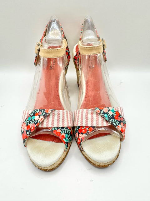 Shoe Size 7 Sperry Multi-Color Sandals
