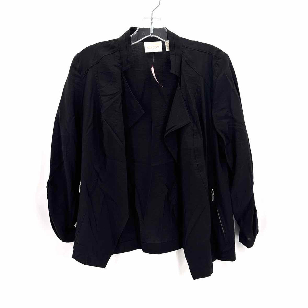 Size S Chico's Black Jacket