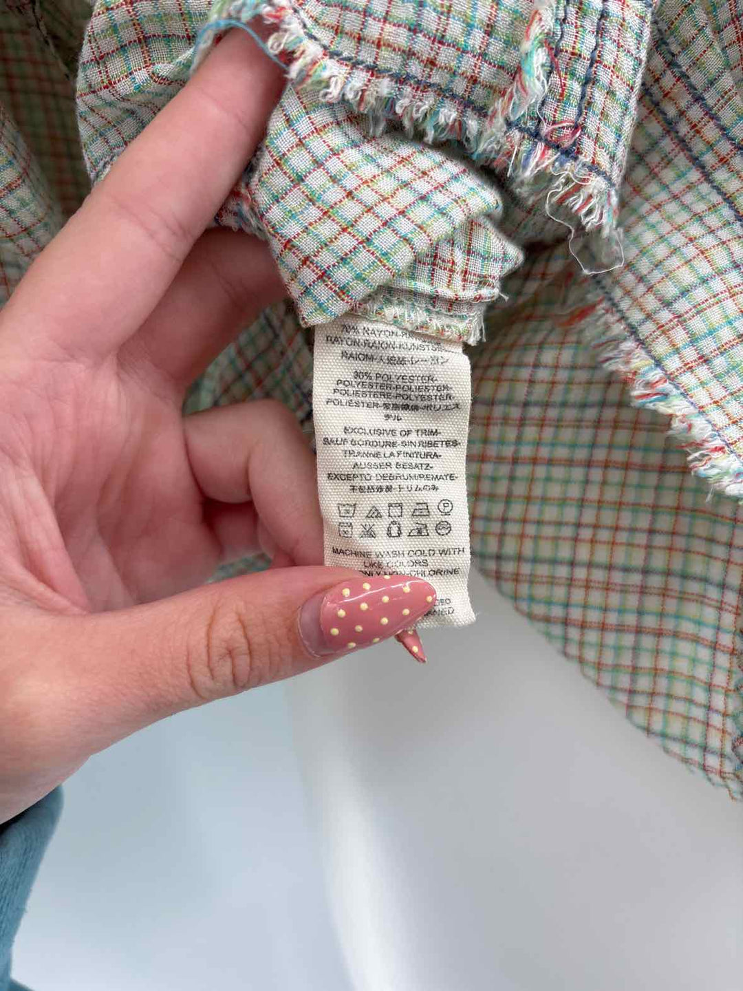 Size XS WE THE FREE Multi-Color Shirt