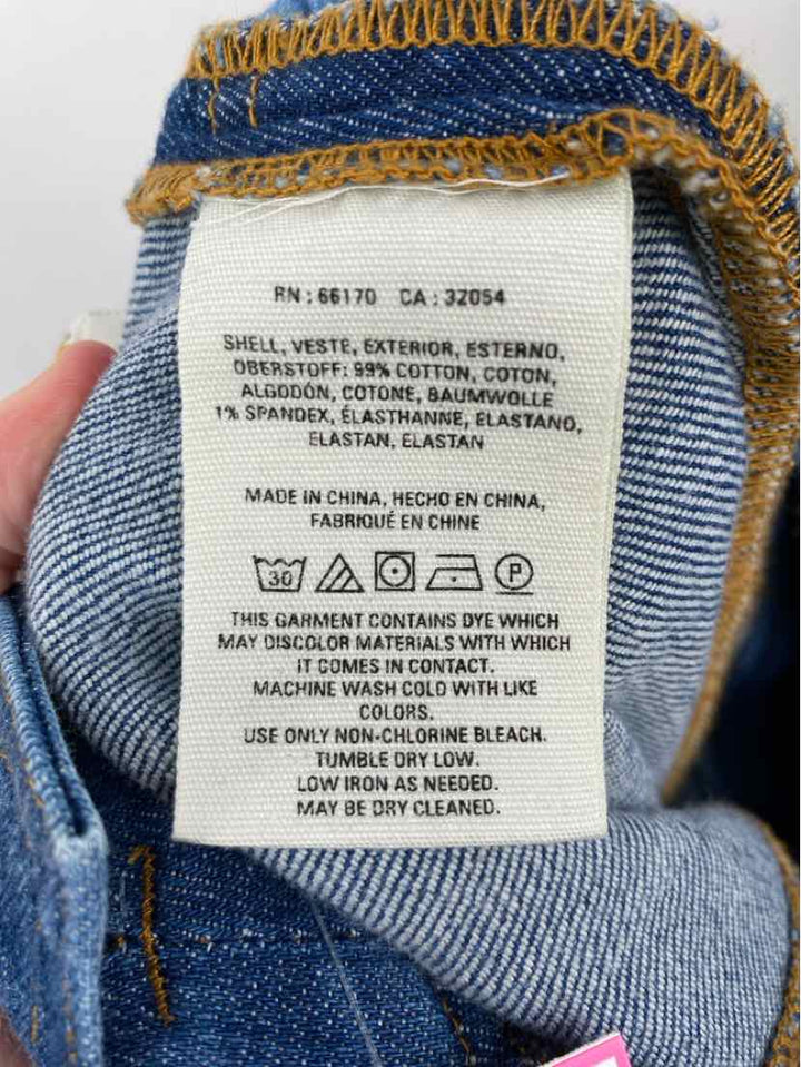 Size 27 Pilcro & the Letterpress Denim Romper