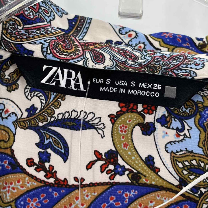 Size S ZARA Multi-Color Shirt