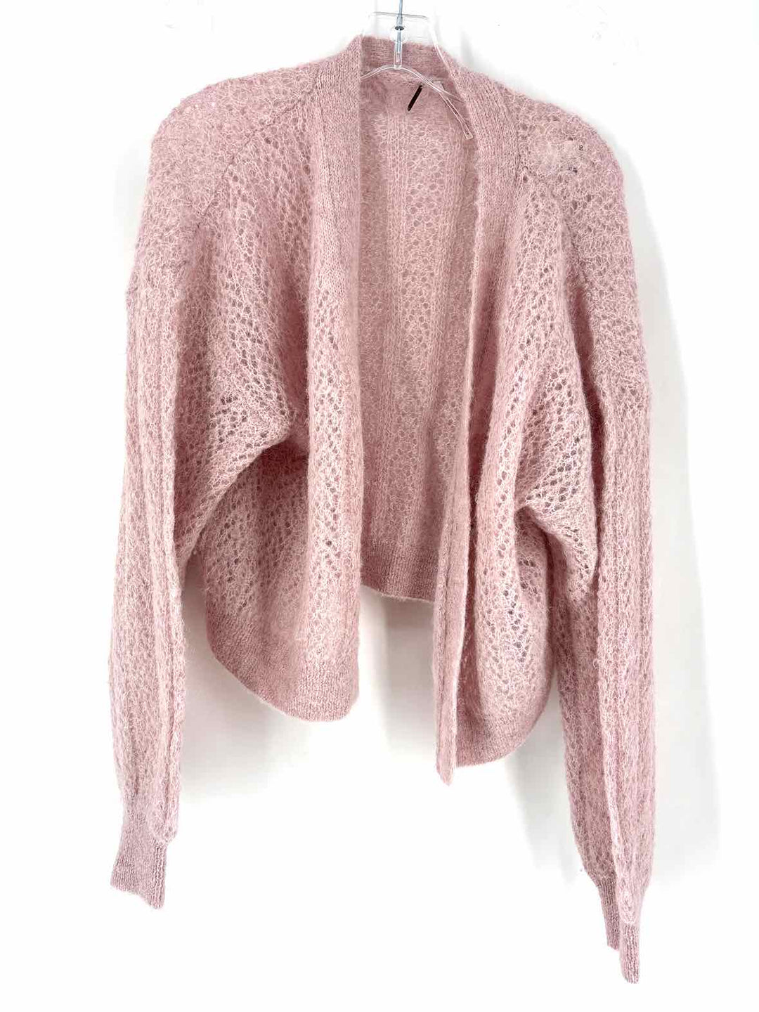 Size L FREE PEOPLE Pink Sweater