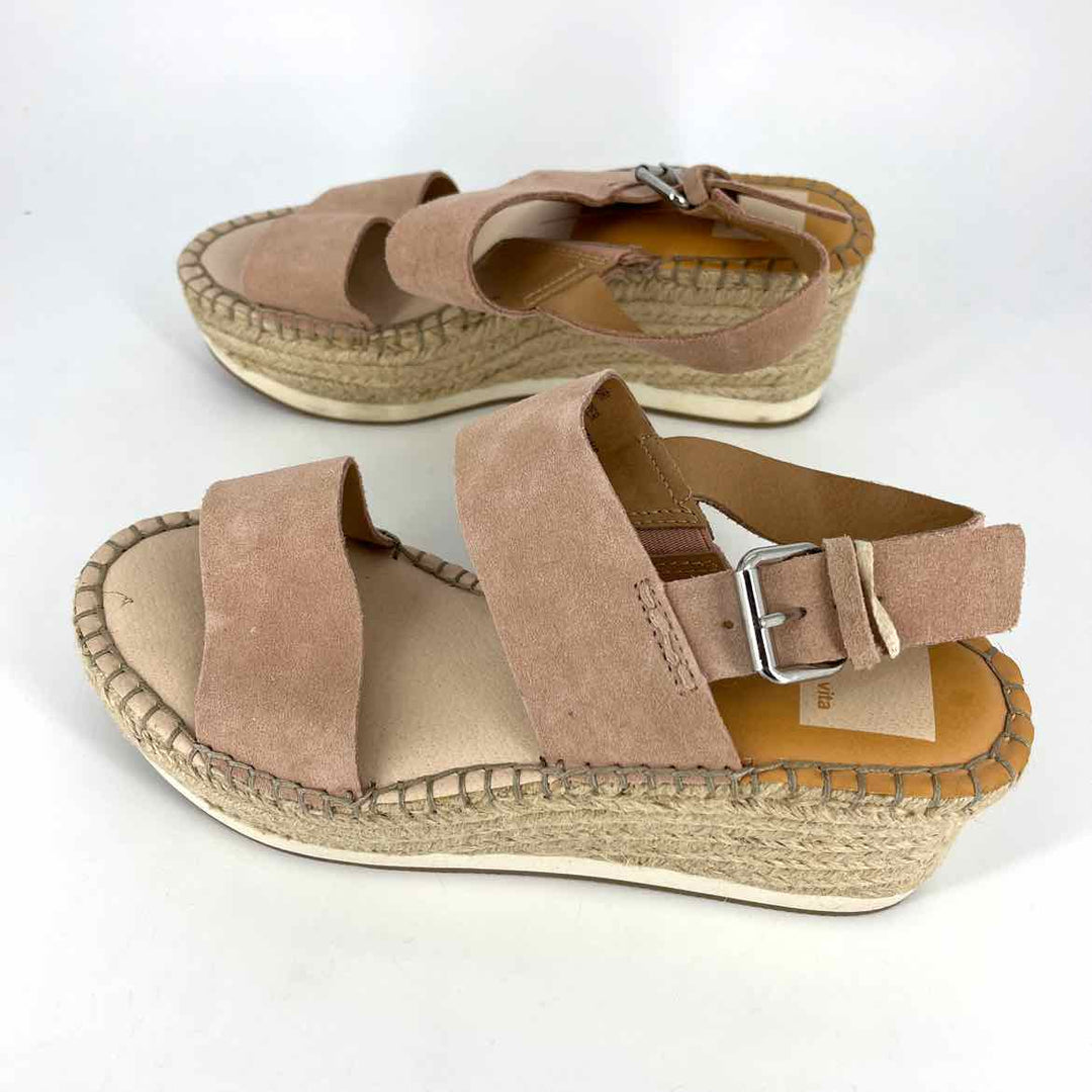 Shoe Size 8 Dolce Vita Blush Suede Sandals