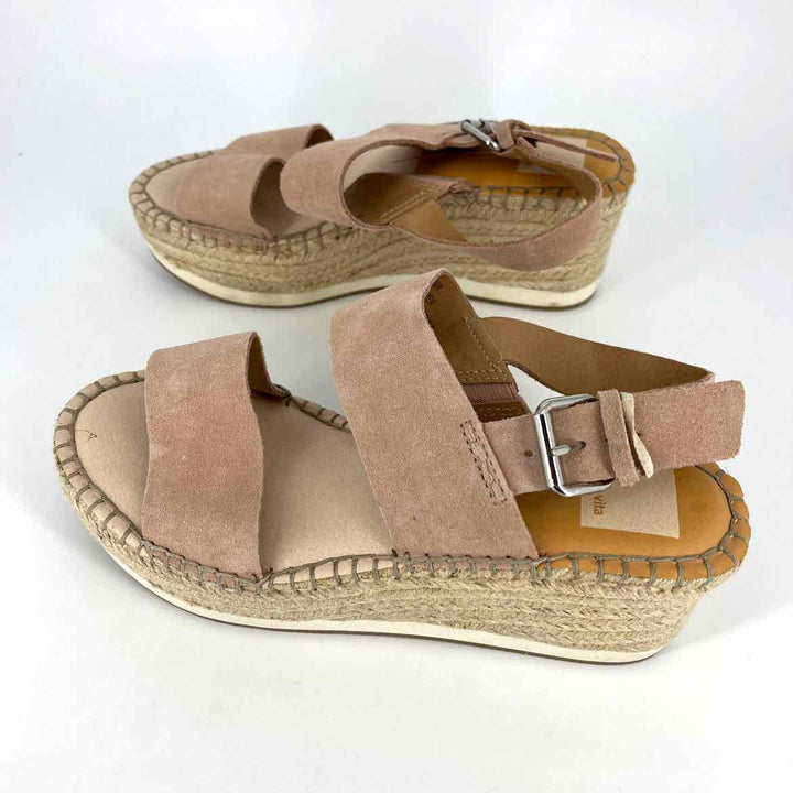 Shoe Size 8 Dolce Vita Blush Suede Sandals