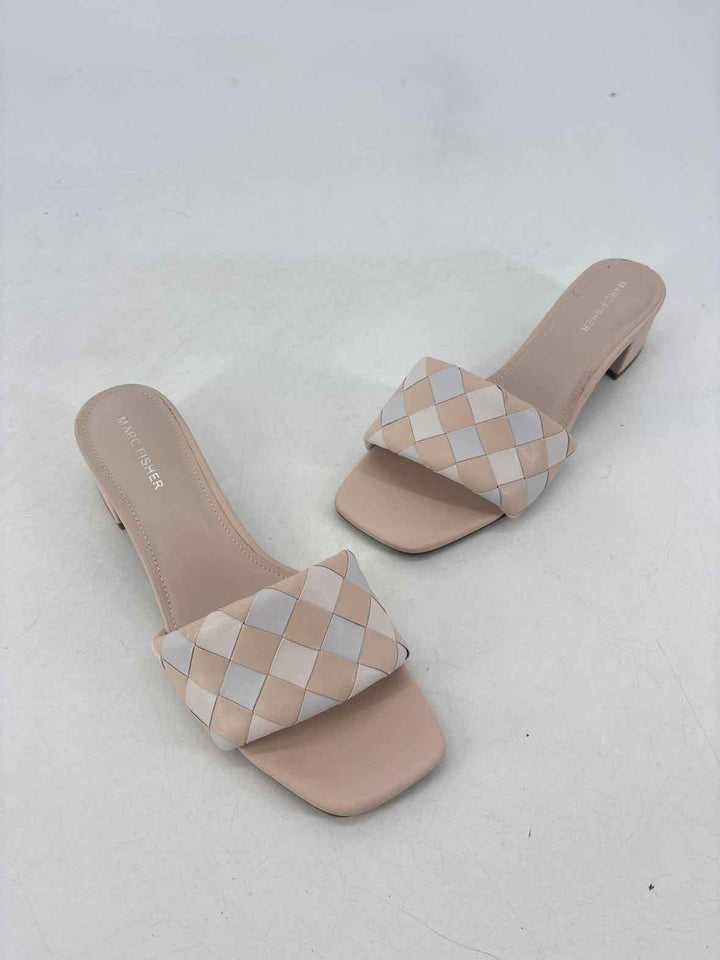 Shoe Size 9.5 MARC FISHER Nude Sandals