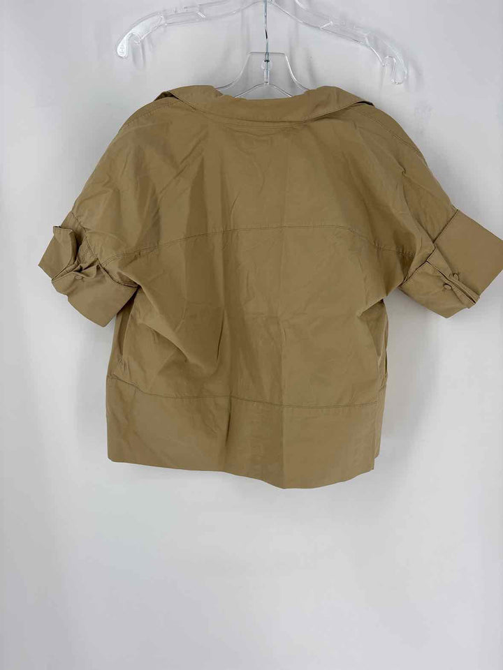 Size M Banana Republic Tan Cotton Shirt