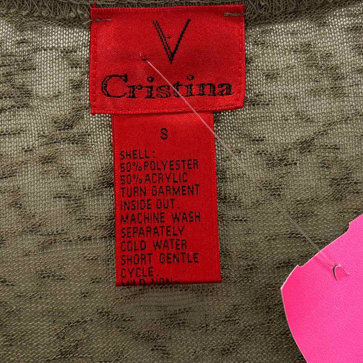 Size S Olive Lace Shirt