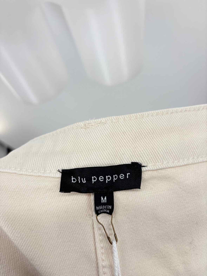 Size M BLU PEPPER Cream Pants