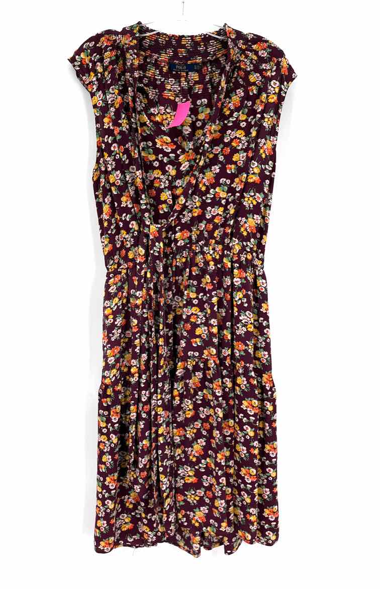 Size XL RALPH LAUREN Plum Dress
