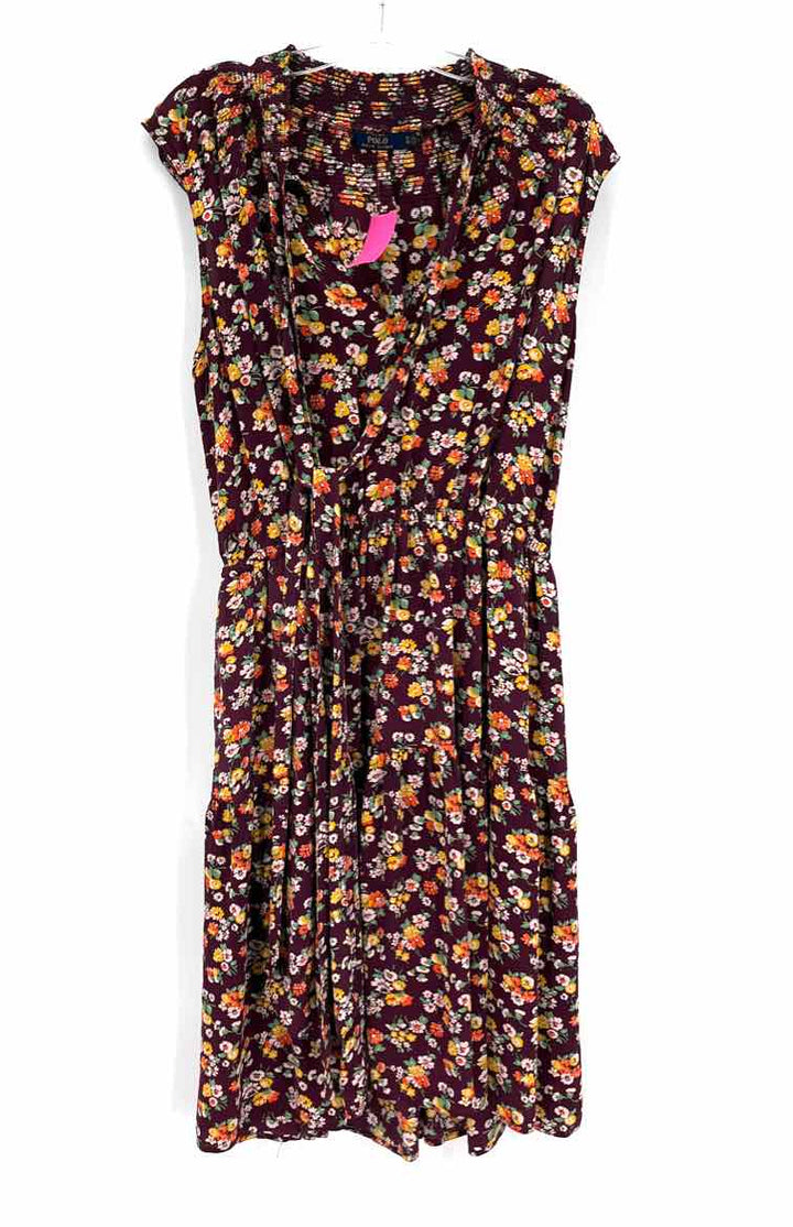 Size XL RALPH LAUREN Plum Dress