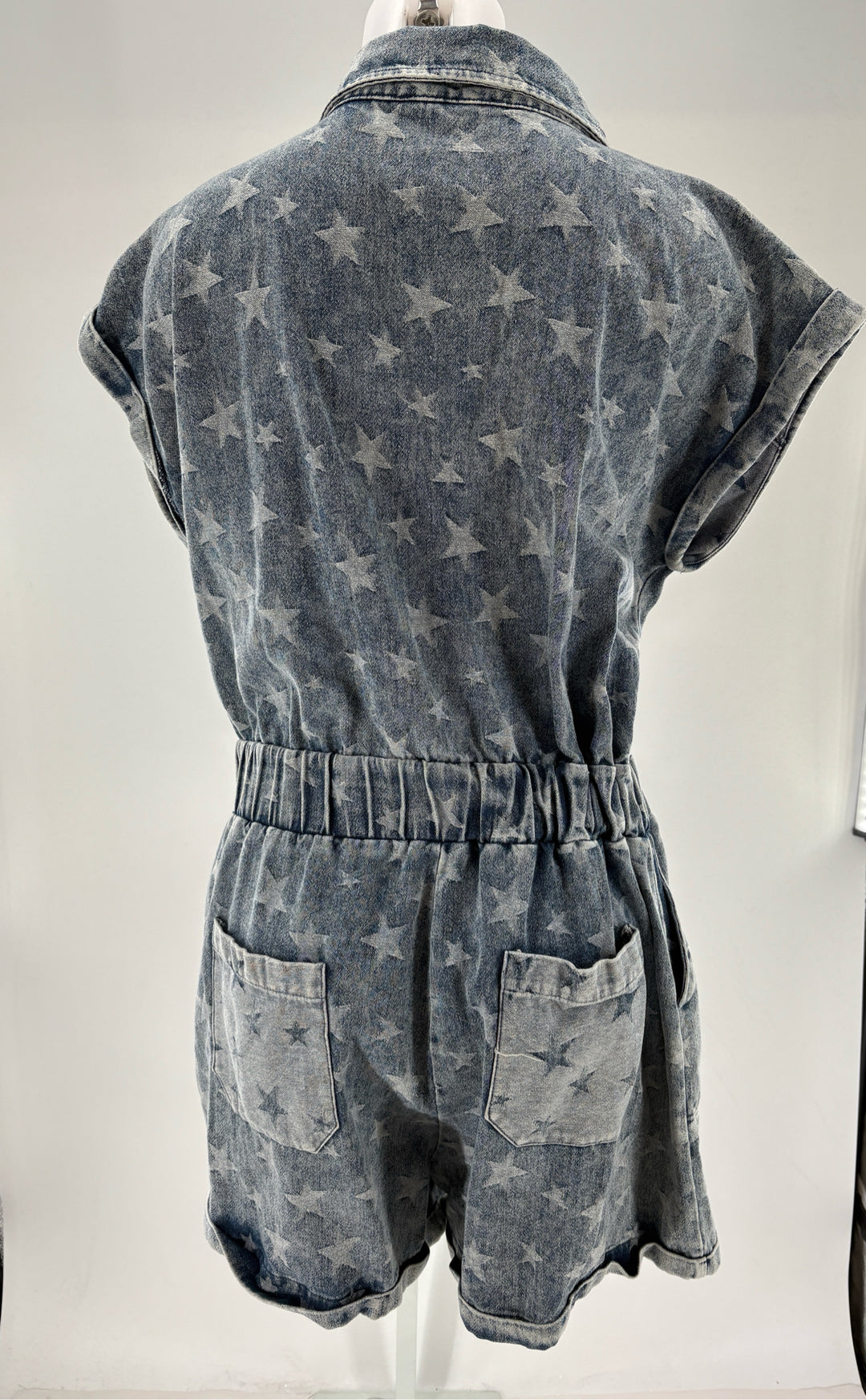 Size M Denim Romper
