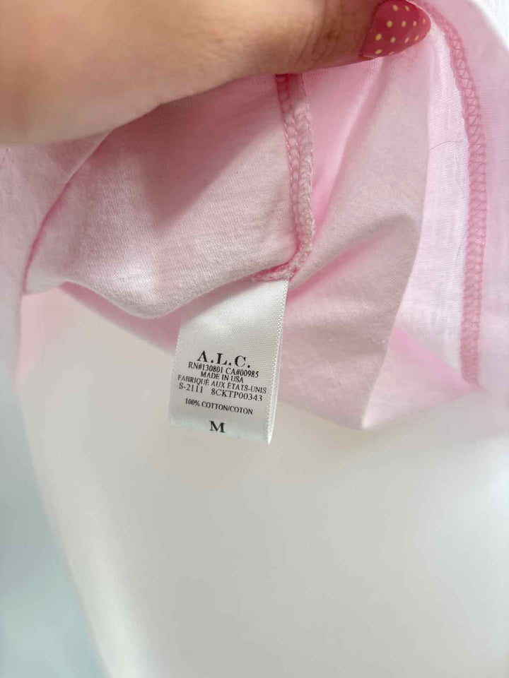 Size M ALC Pink Cotton Shirt