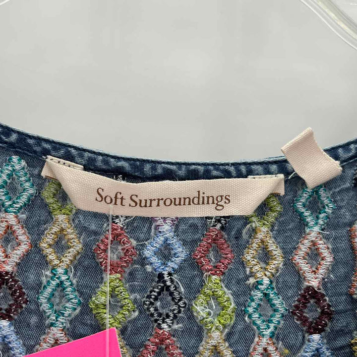 Size S SOFT SURROUNDINGS Denim Shirt