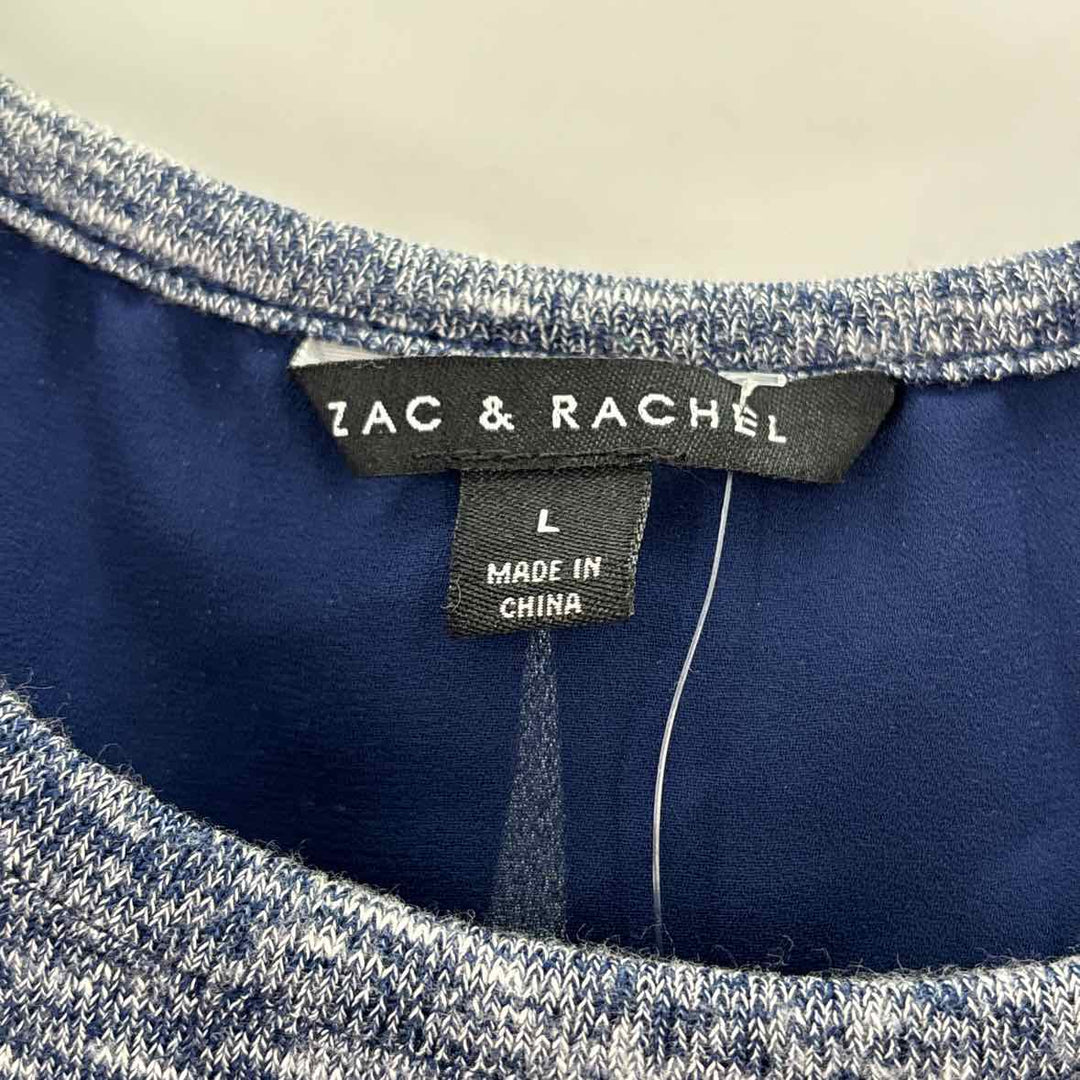 Size L ZAC & RACHEL Blue Shirt
