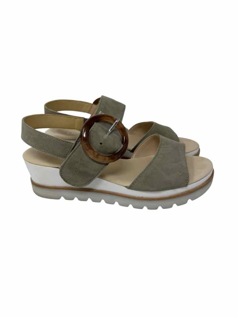 Shoe Size 5.5 GABOR Green Sandals