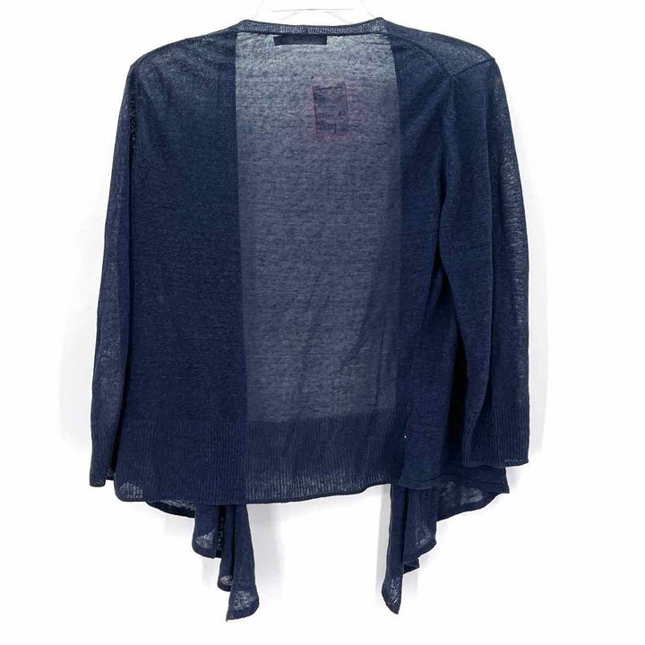 Size L NIC + ZOE Navy Cardigan