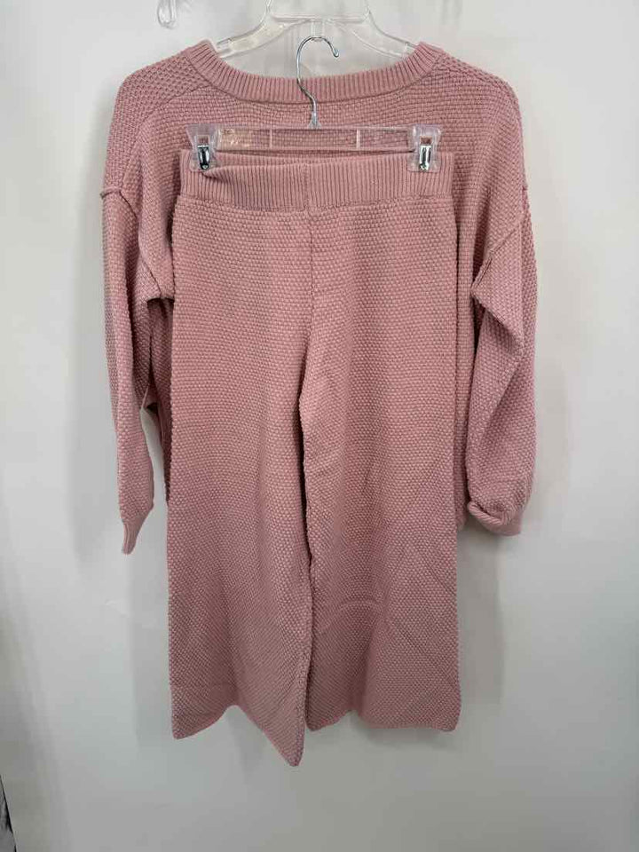 Size M SINCERELY JULES Pink Knit 2 PC Dress