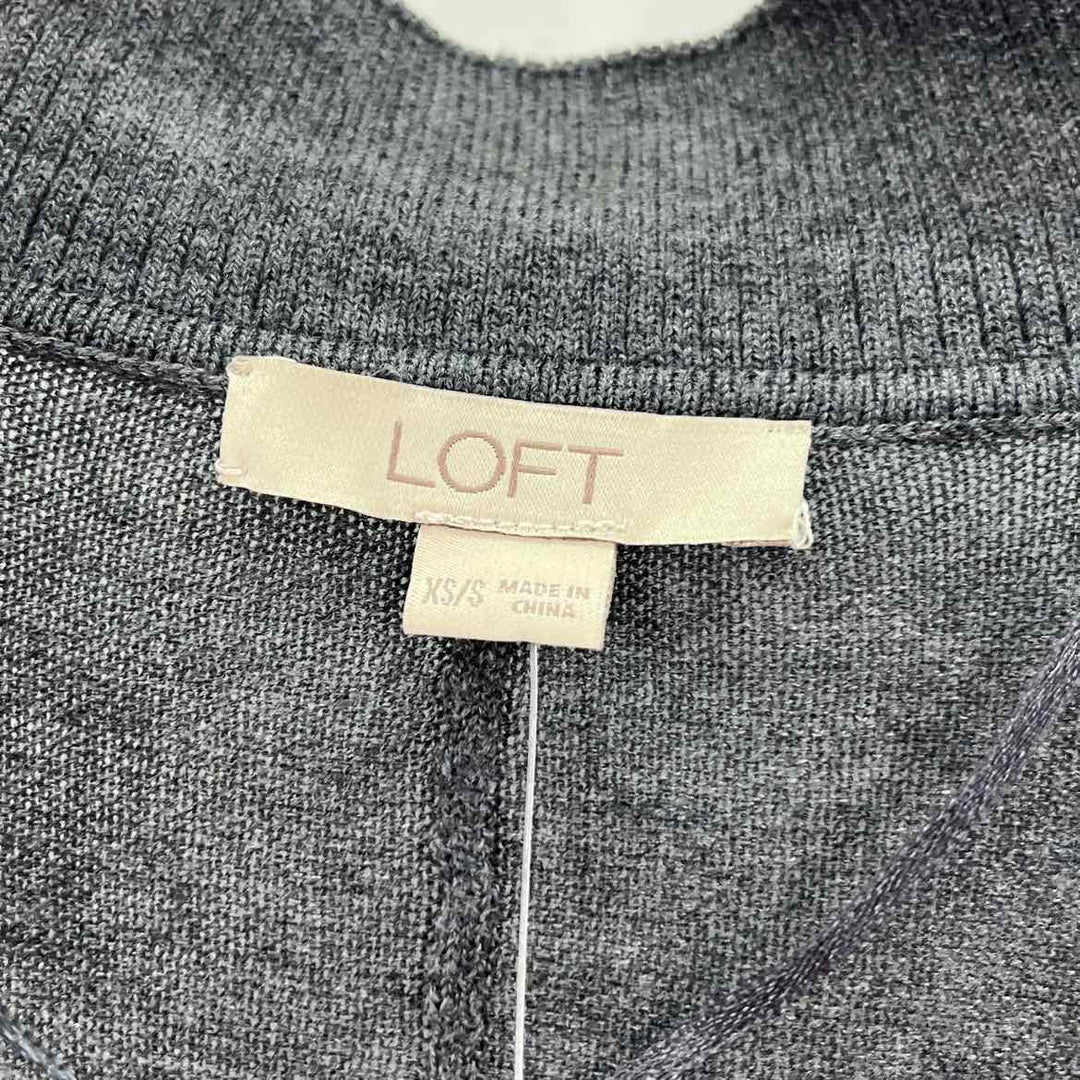 Size XS Ann Taylor Gray Cardigan