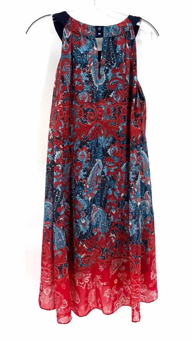 Size 12 DRESSBARN Red Dress