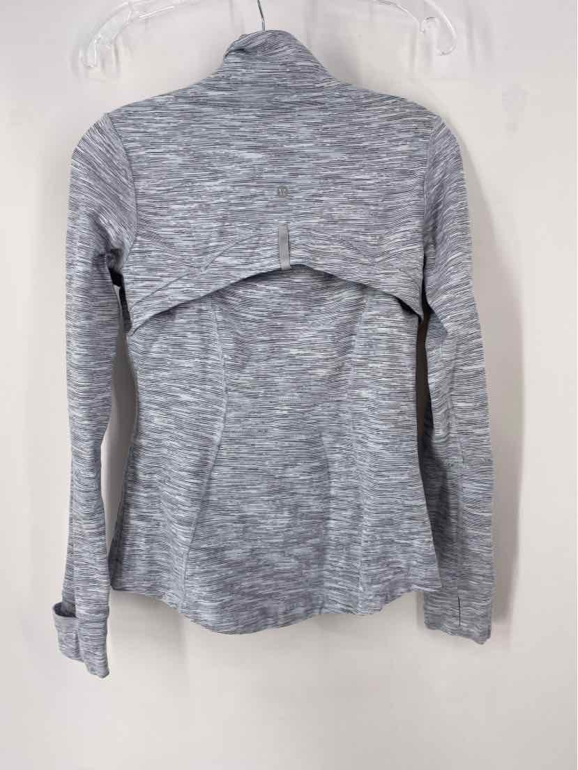 Size 8 Lululemon gray print Jacket