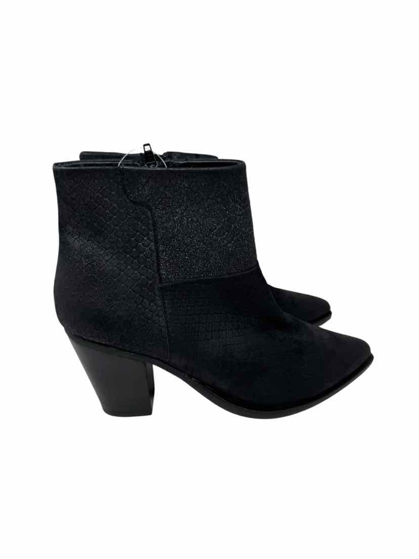 Shoe Size 10 Aldo Black Leather Boots