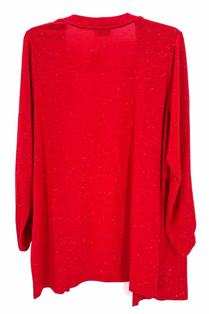 Size 22/24 LANE BRYANT Red Knit Sweater