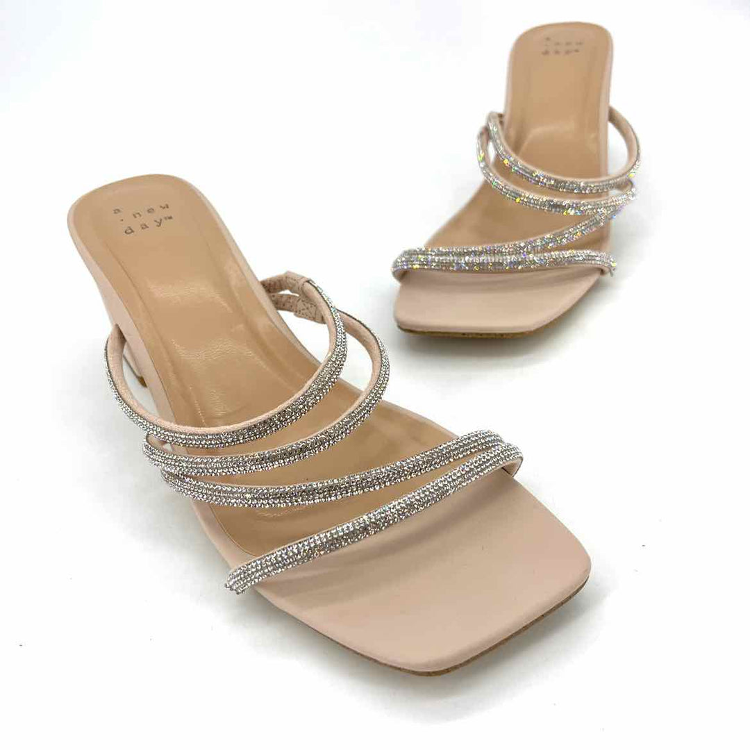 Shoe Size 9 A NEW DAY Nude Sandals