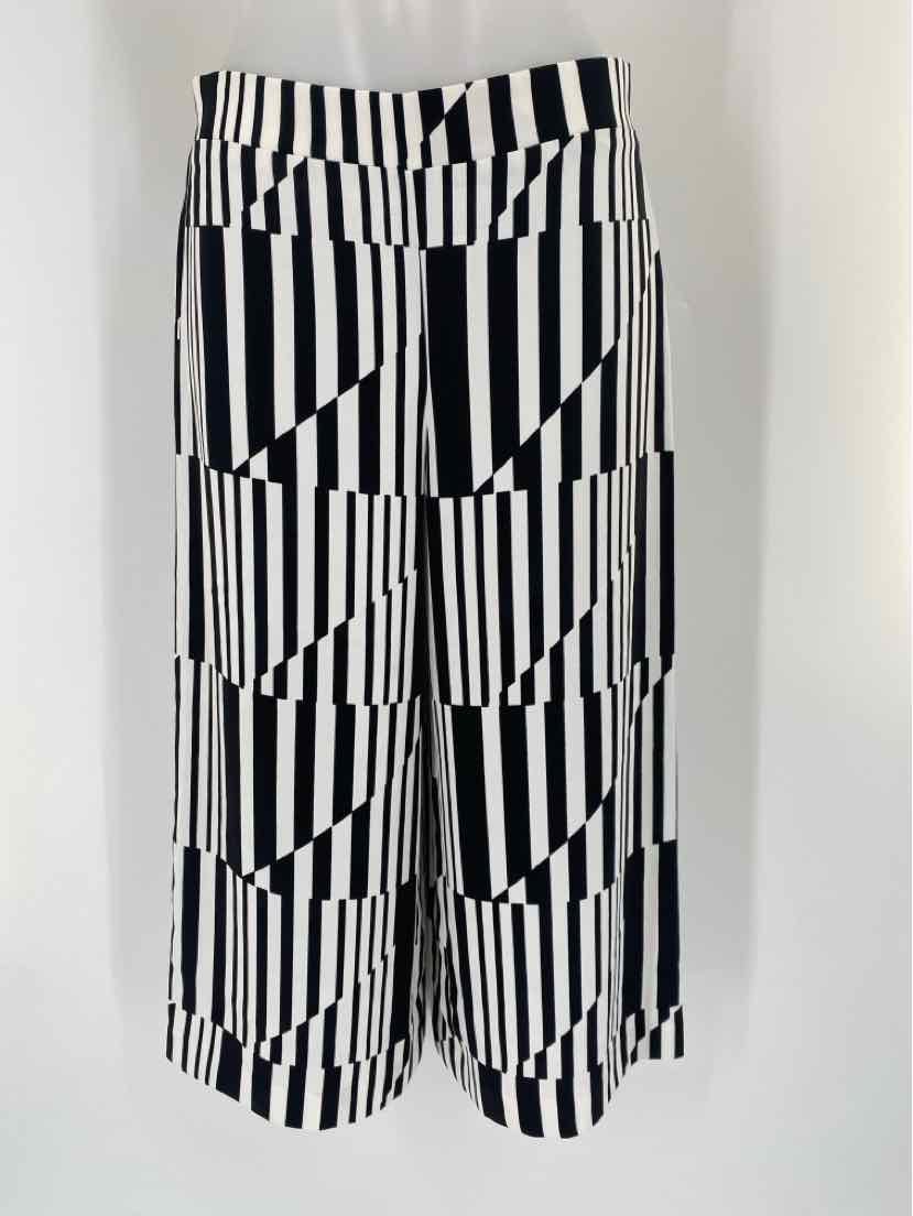 Size S Chico's Black/White Pants