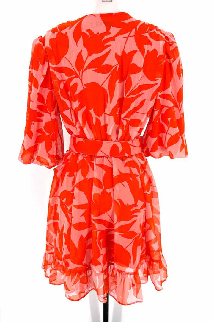 Size 8 TAYLOR Multi-Color Dress