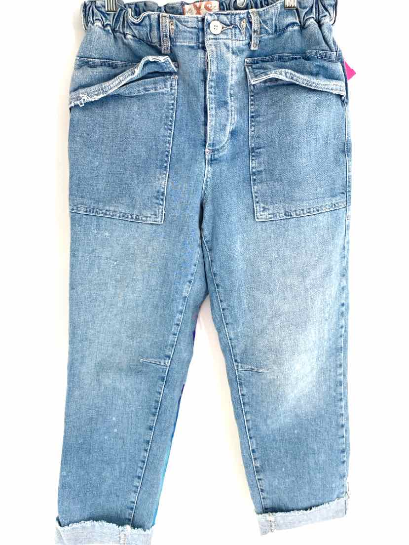 Size XS FREE PEOPLE Denim Capri