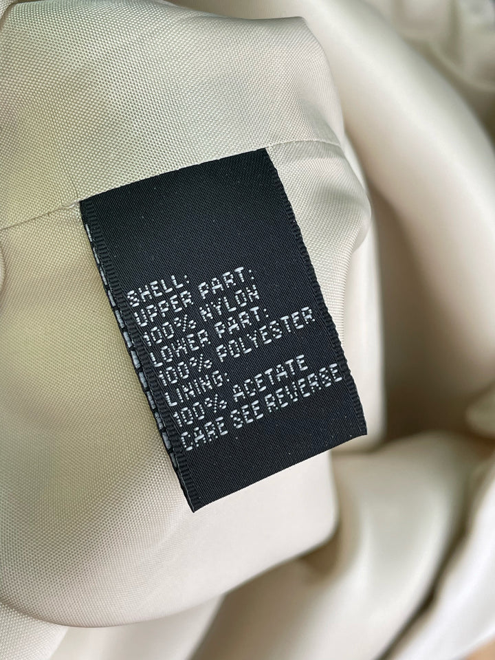 Size 6 CARMEN MARC VALVO Beige Luxury - Dress