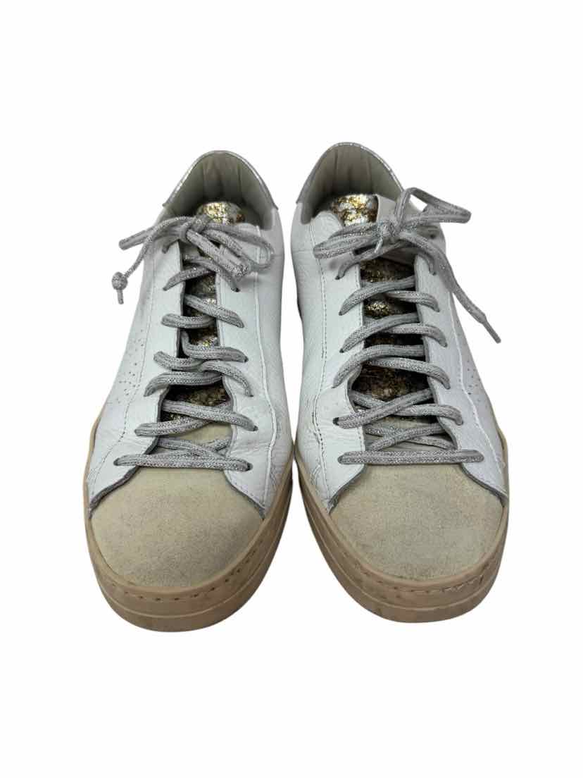 Shoe Size 41 P448 White Sneakers