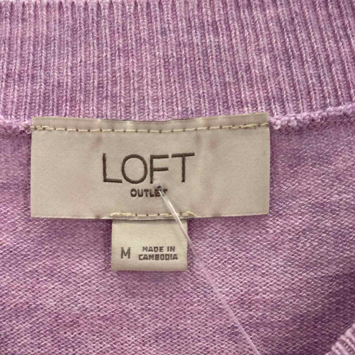 Size M LOFT Purple Sweater