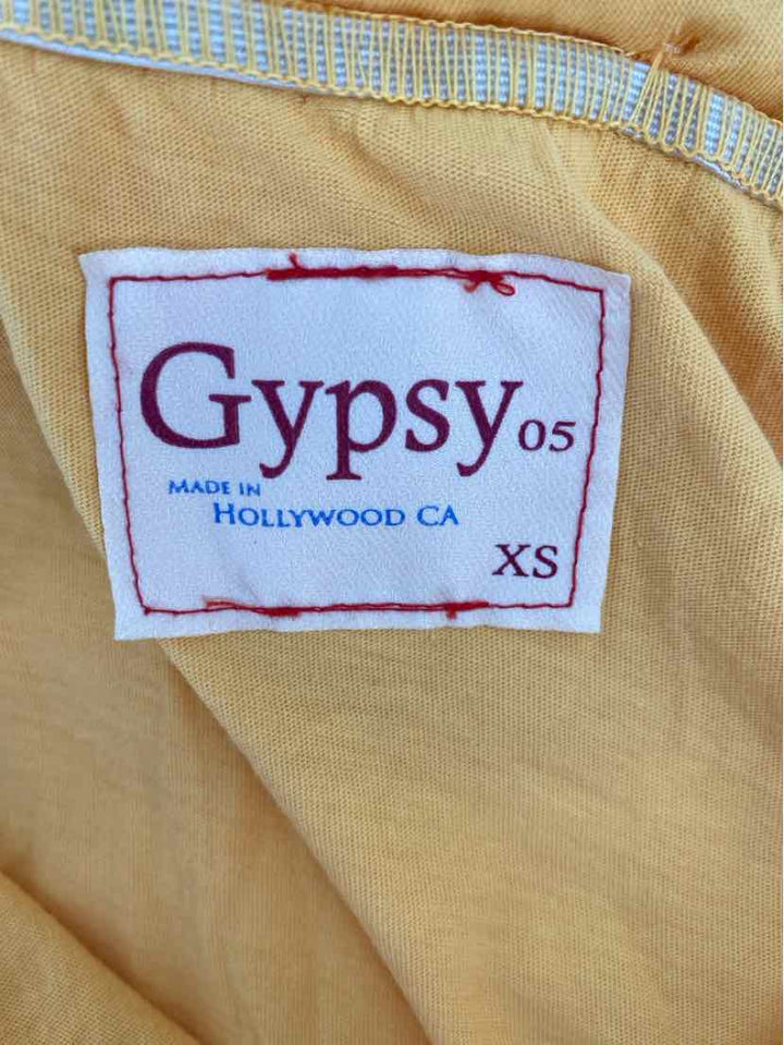 Size XS Yellow Dress