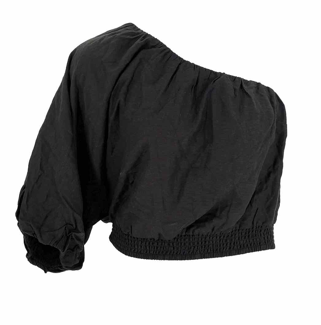Size 16 CITY CHIC Black Linen Shirt
